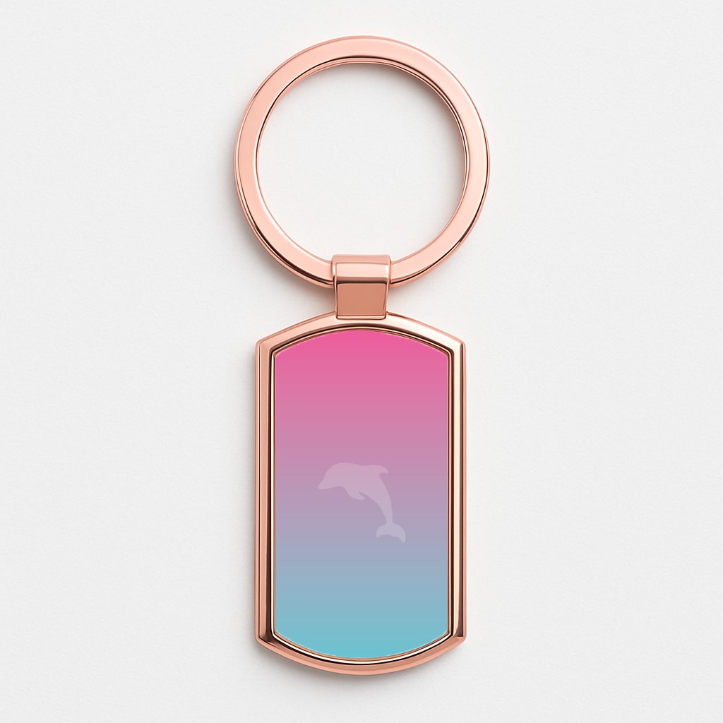 Rose Gold Keyring