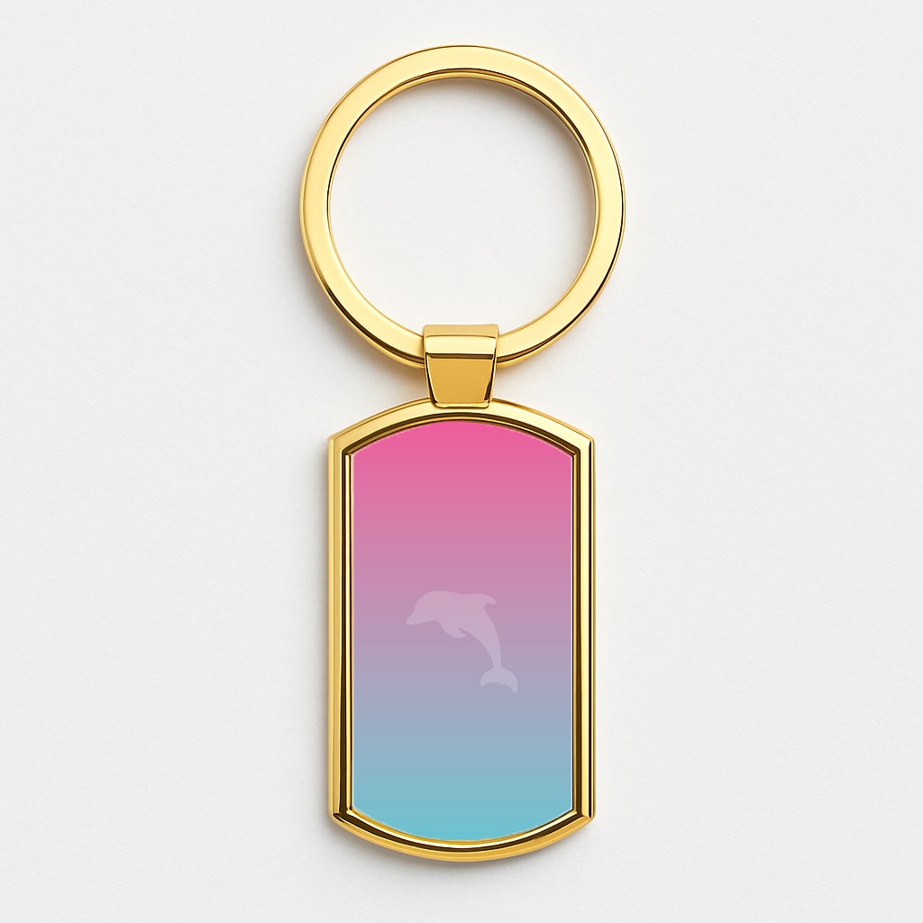 Gold Keyring