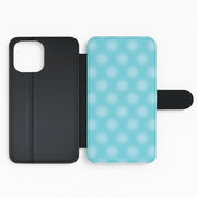 Sea Foam Glow Wallet Phone Case 2