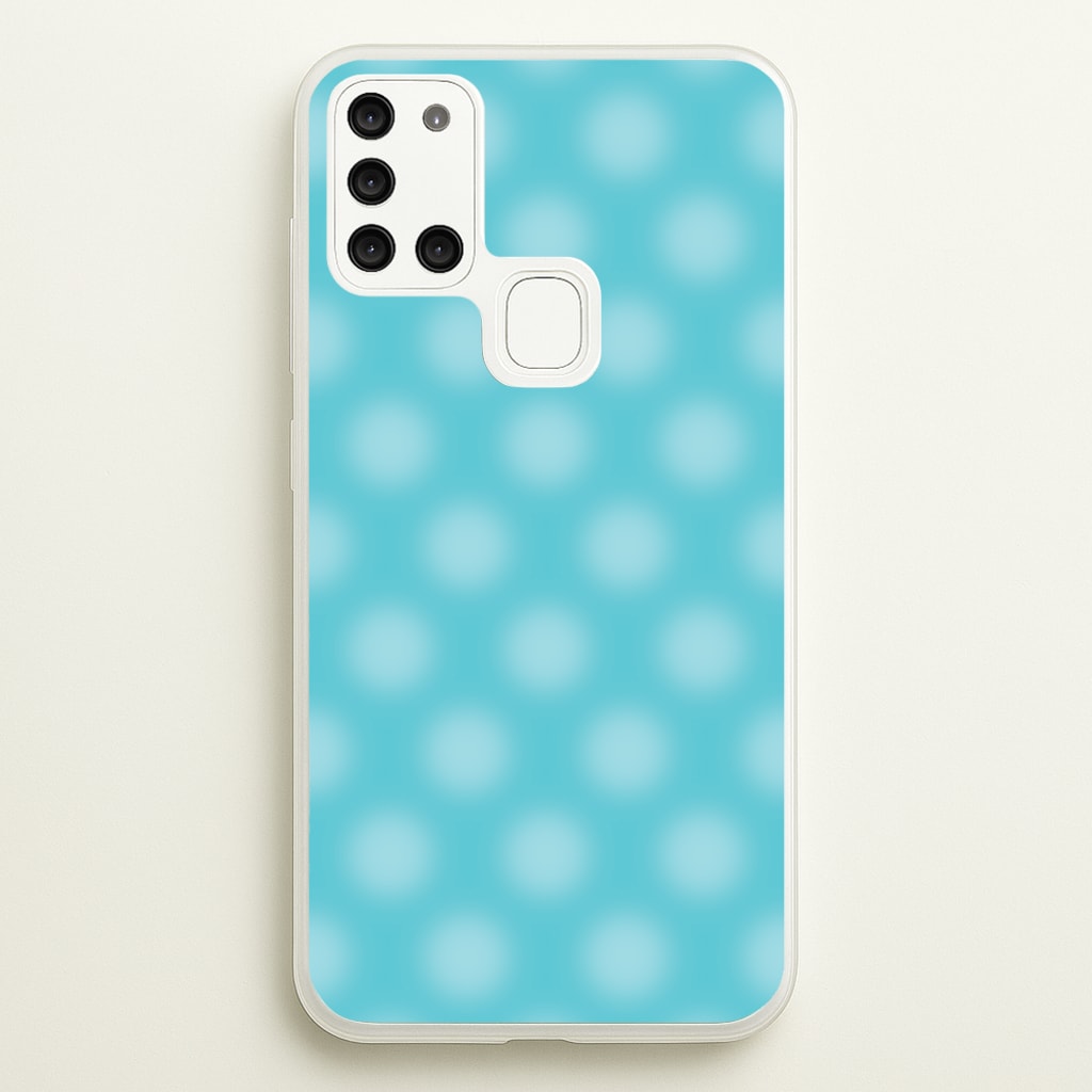 Sea Foam Glow Phone Case - Galaxy A21s