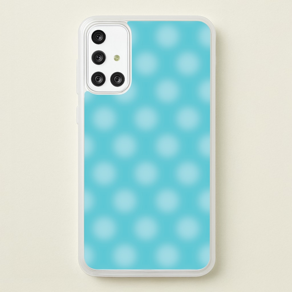 Sea Foam Glow Phone Case - Galaxy A71