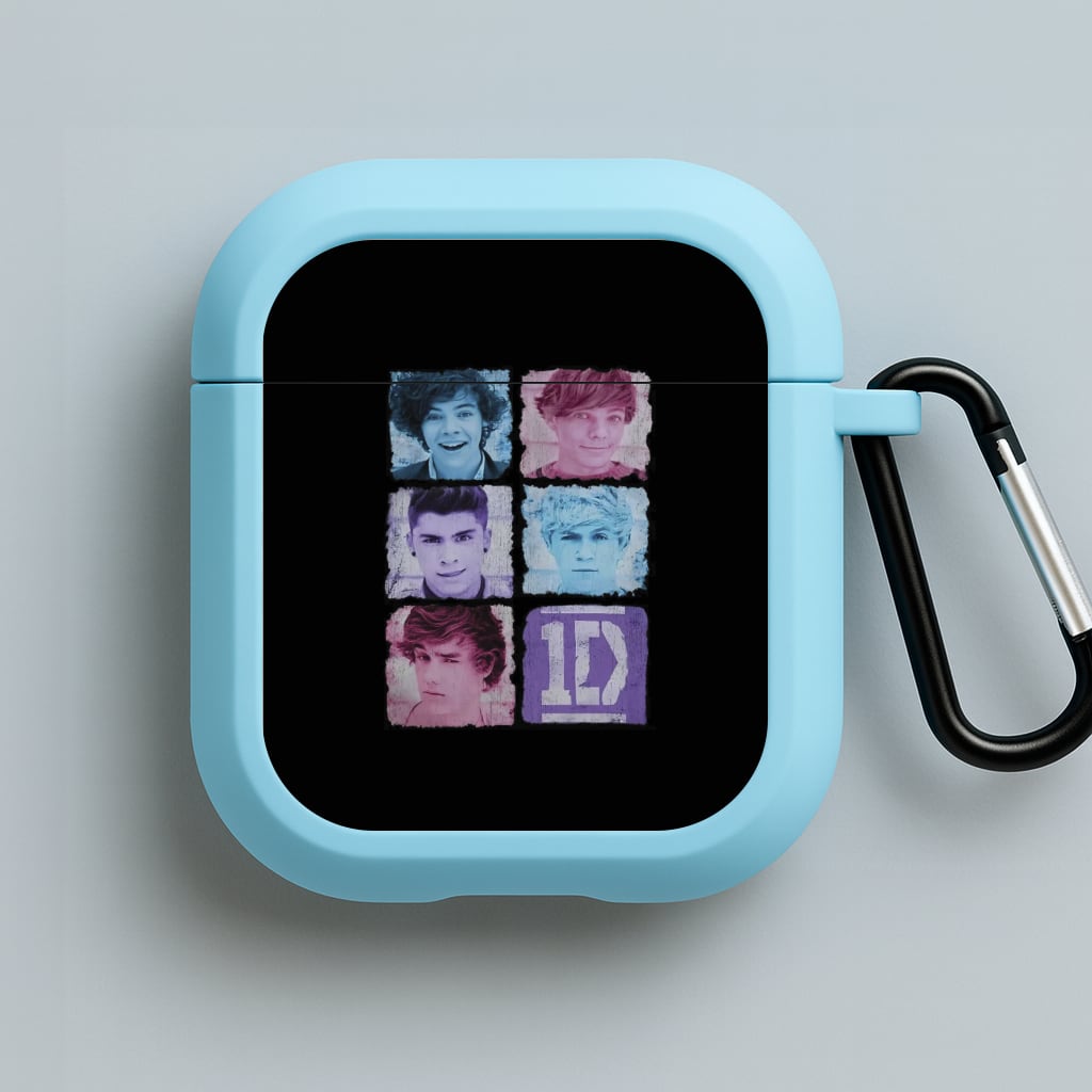 1D Members Blue AirPods Case