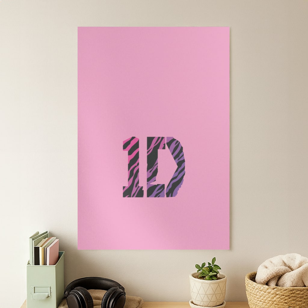 Zebra 1D Poster