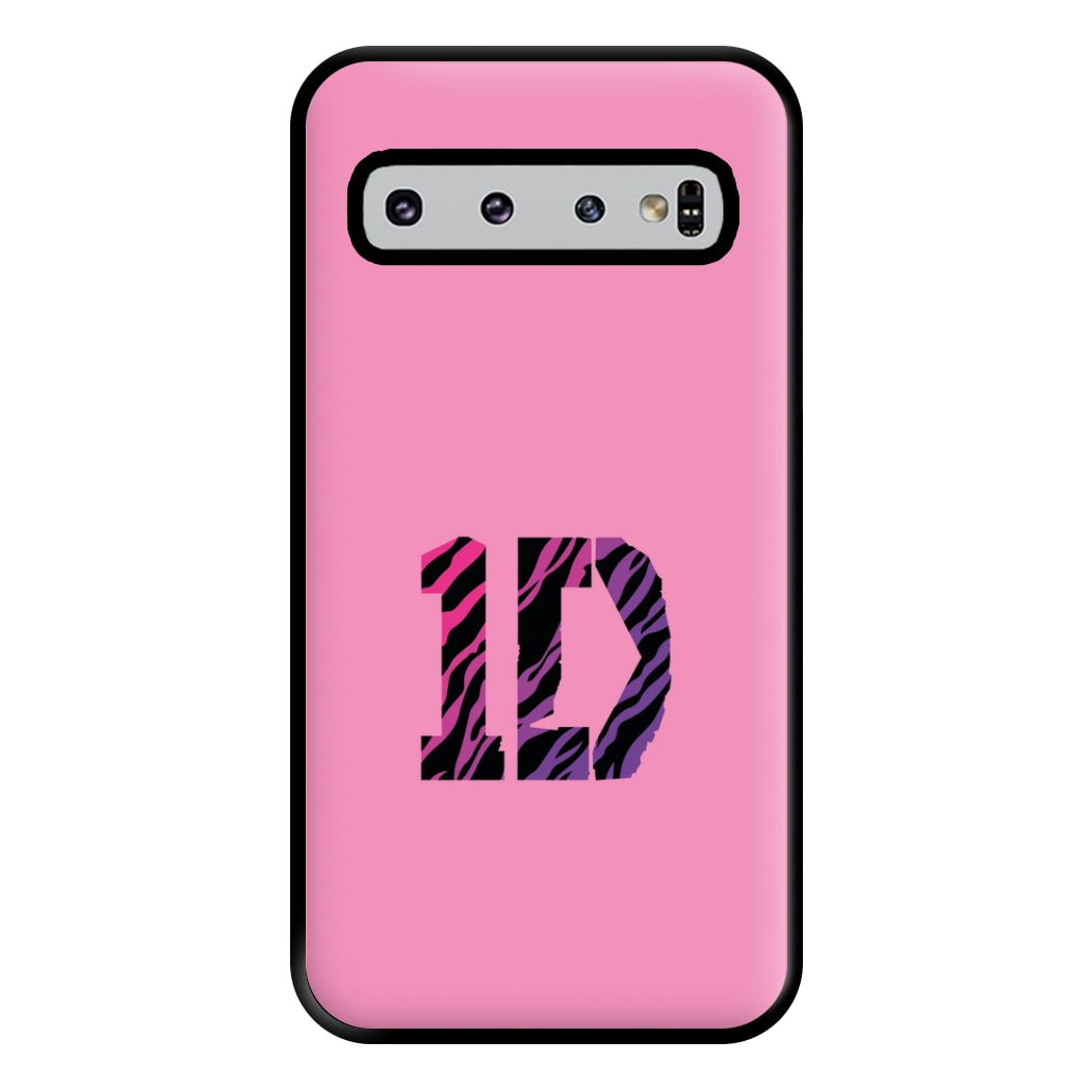 Zebra 1D Phone Case for Galaxy S10 Plus