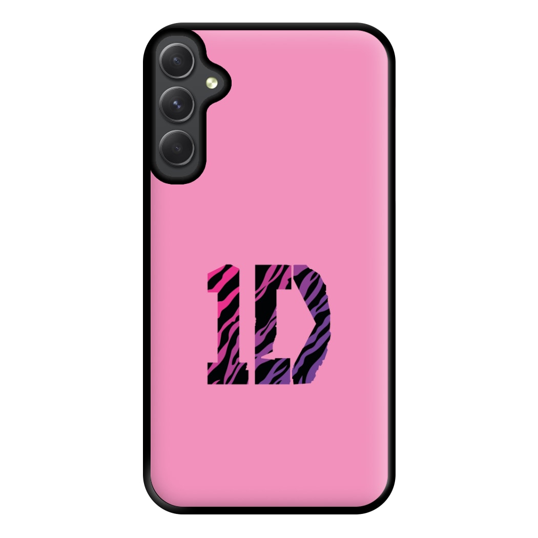 Zebra 1D Phone Case for Galaxy A34