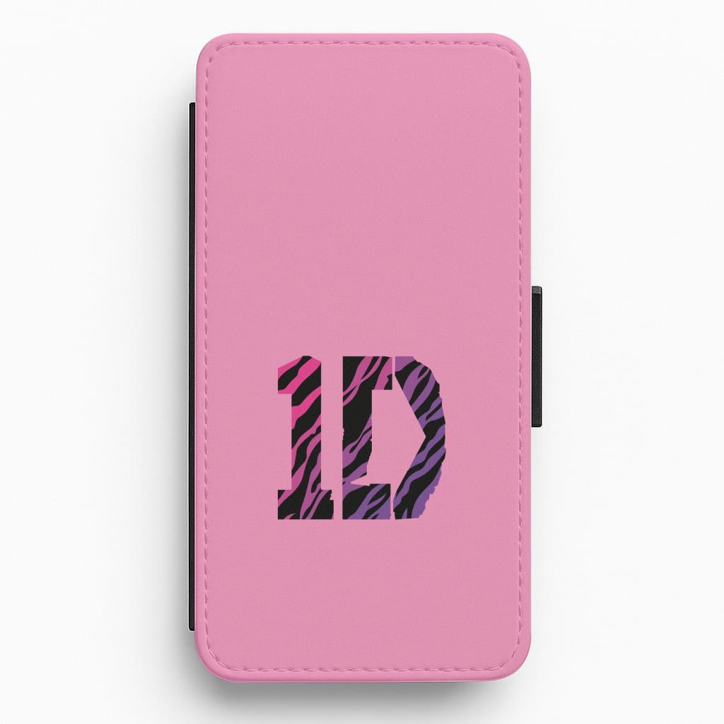 Zebra 1D Flip / Wallet Phone Case