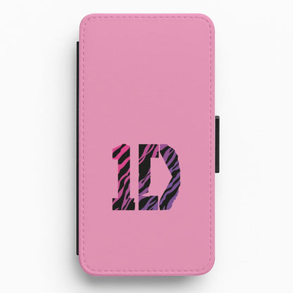 Zebra 1D Flip / Wallet Phone Case