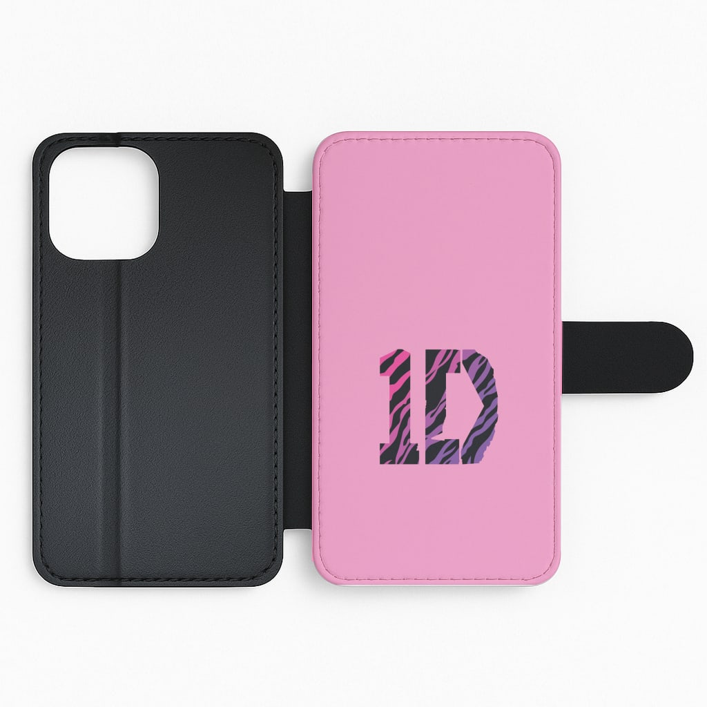 Zebra 1D Flip Phone Case