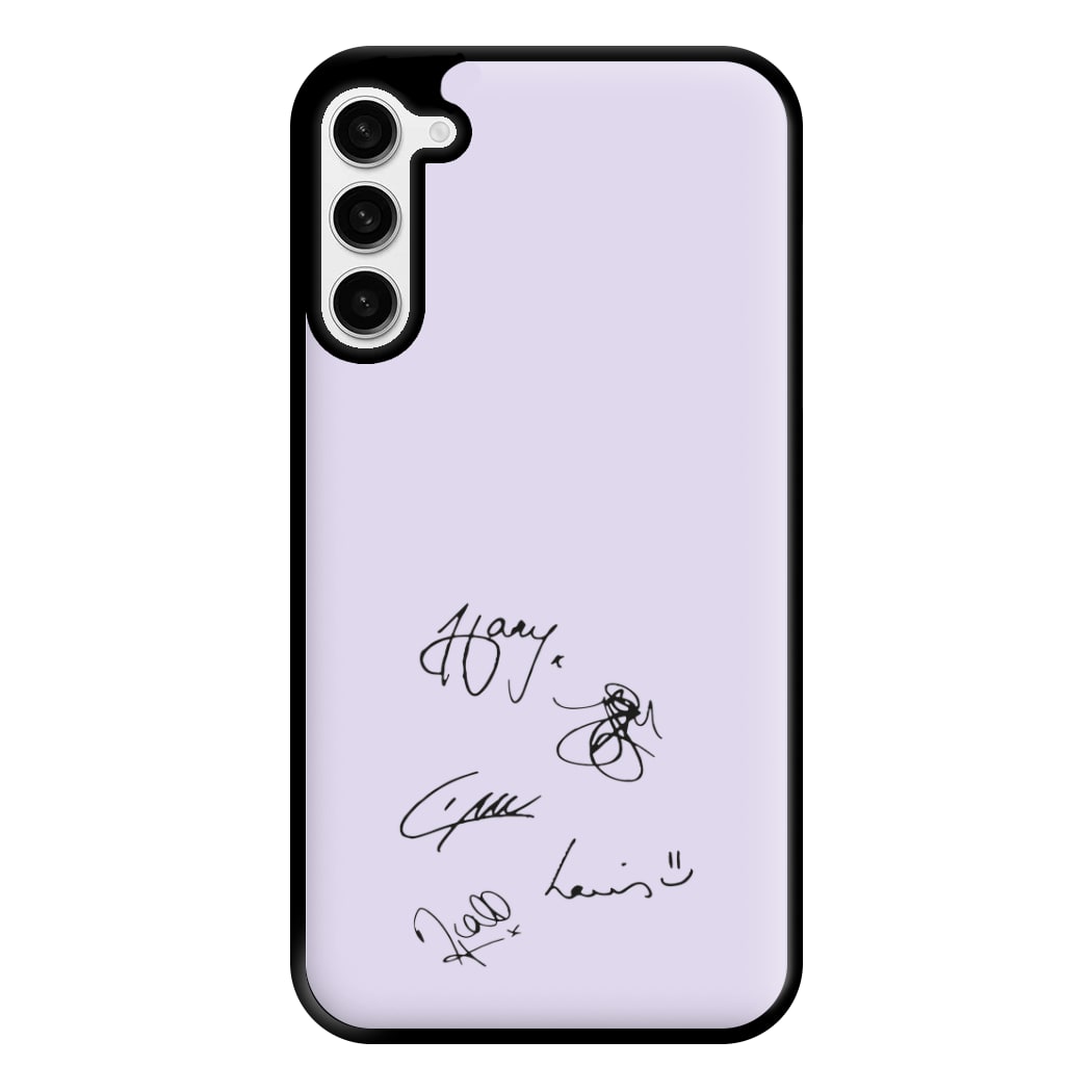 1D Signatures Phone Case for Galaxy S23 Plus