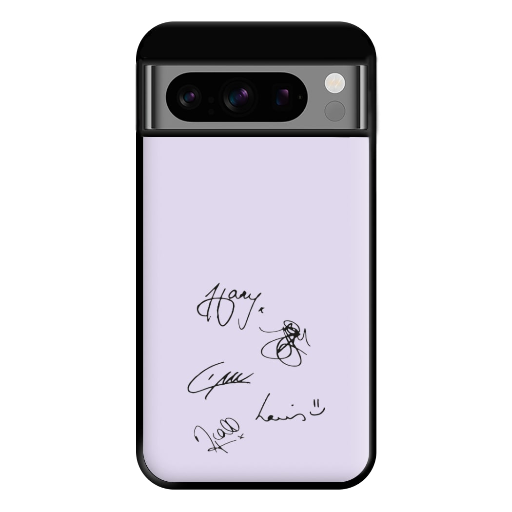 1D Signatures Phone Case for Google Pixel 8 Pro