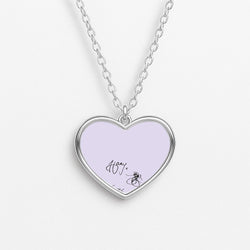 1D Signatures Heart Necklace
