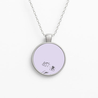 1D Signatures Circle Necklace