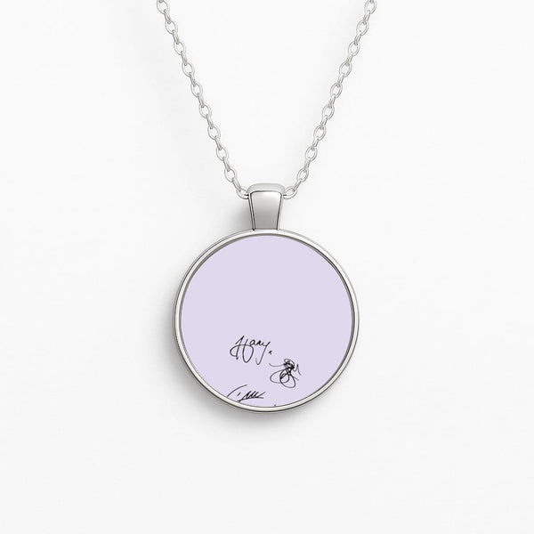 1D Signatures Circle Necklace