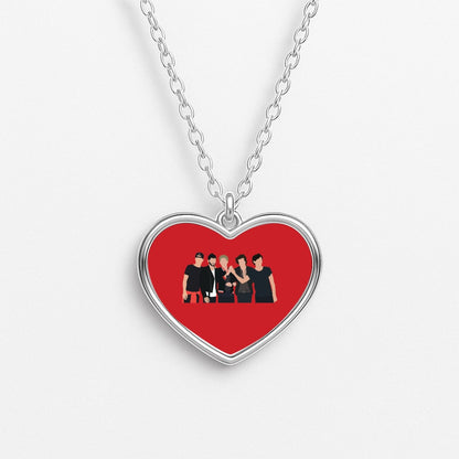 The 1D Crew Heart Necklace