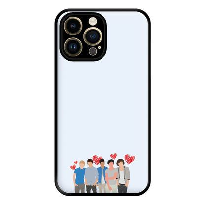 Love Band Phone Case for iPhone 14 Pro Max