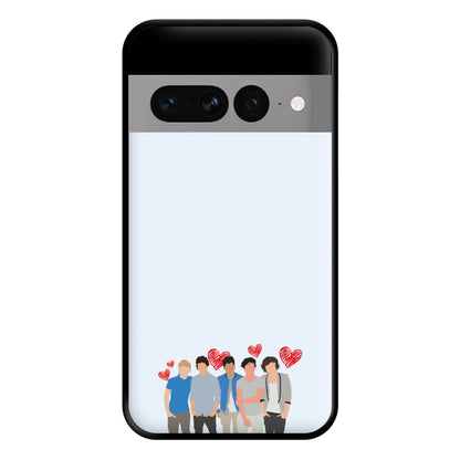 Love Band Phone Case for Google Pixel 7 Pro