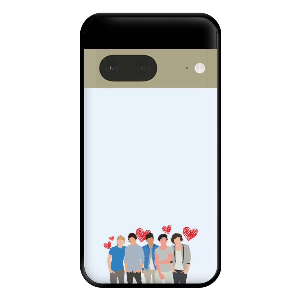 Love Band Phone Case for Google Pixel 7a