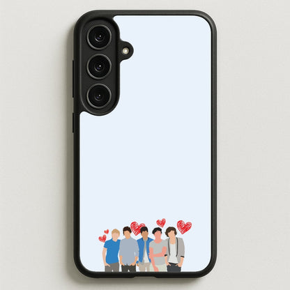 Love Band Phone Case for Galaxy S25FE