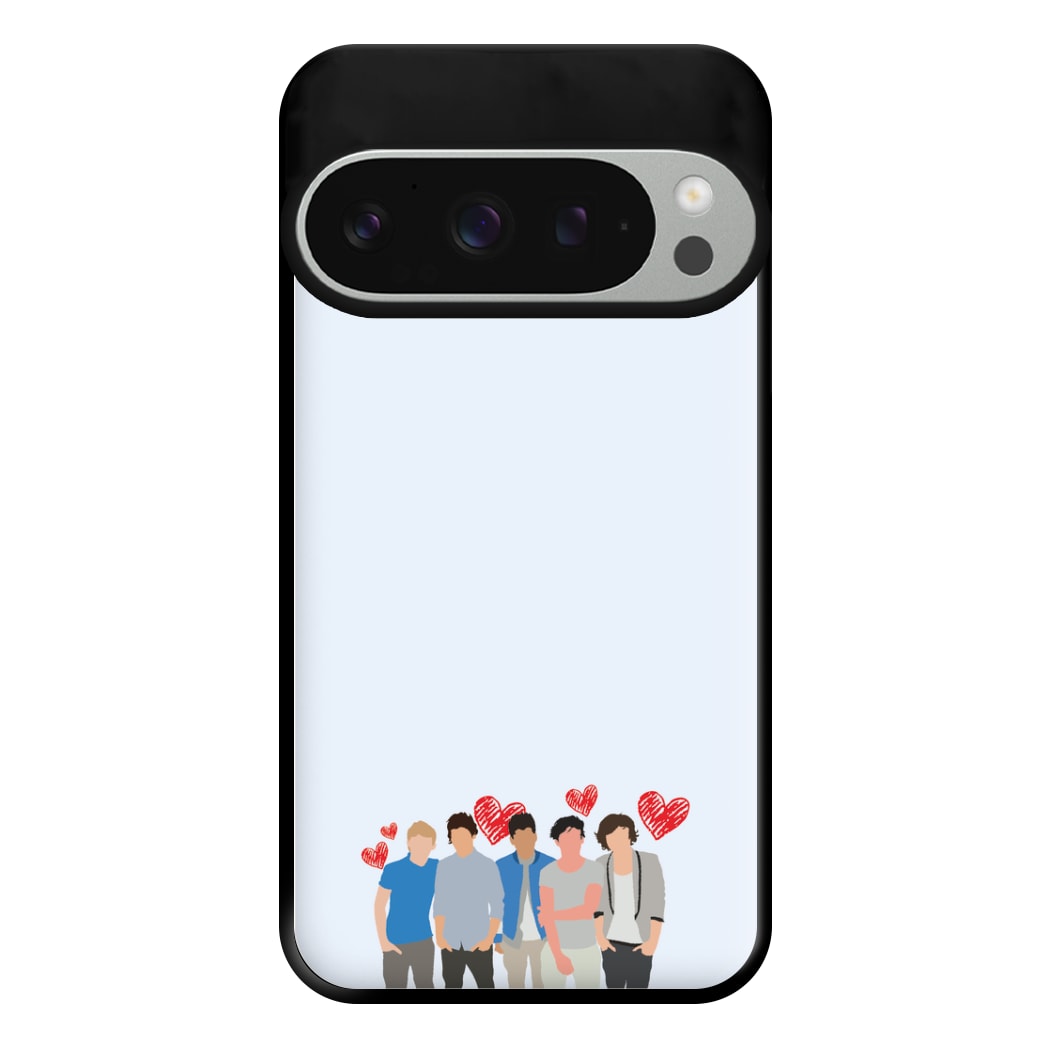 Love Band Phone Case for Google Pixel 9 Pro XL