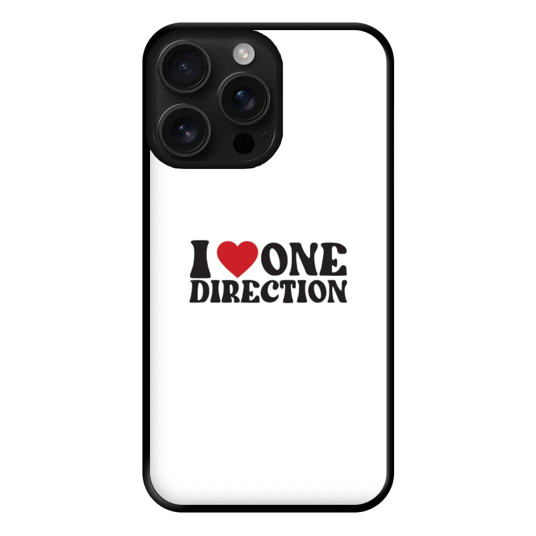 I Love Direction Phone Case for iPhone 16 Pro Max