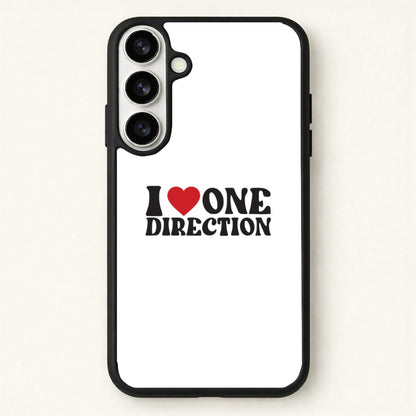 I Love Direction Phone Case for Galaxy S26