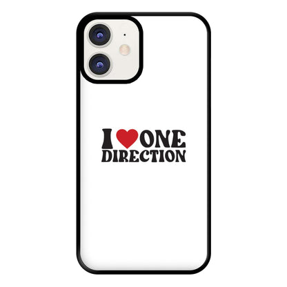 I Love Direction Phone Case for iPhone 11