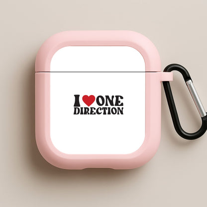 I Love Direction Pink AirPods Case