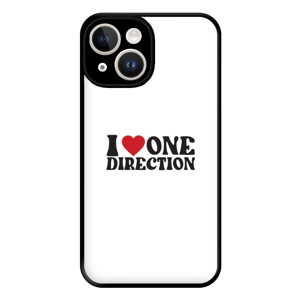 I Love Direction Phone Case for iPhone 14