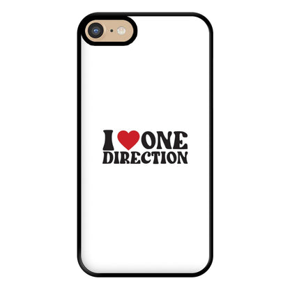 I Love Direction Phone Case for iPhone 6 / 7 / 8 / SE