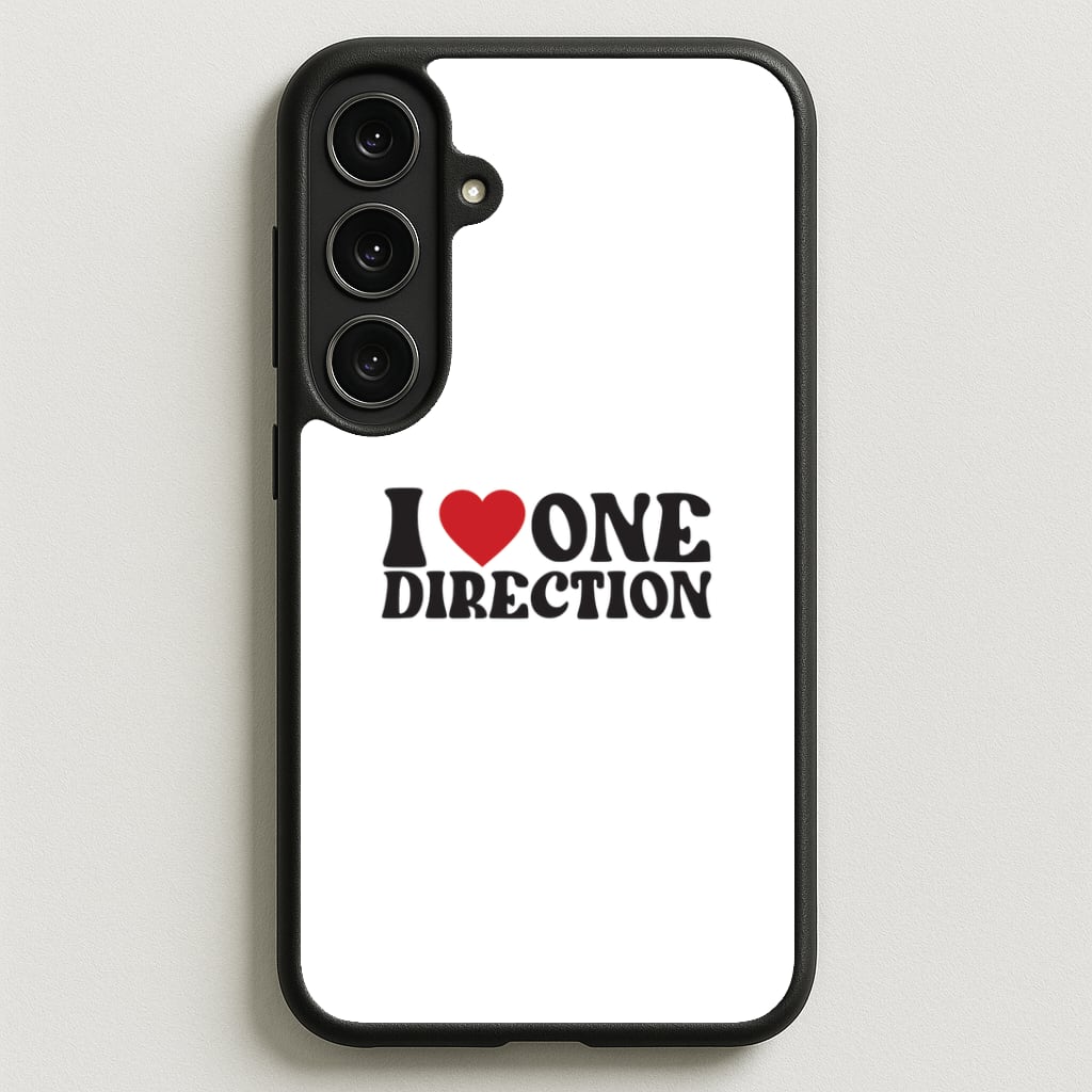 I Love Direction Phone Case for Galaxy S25FE