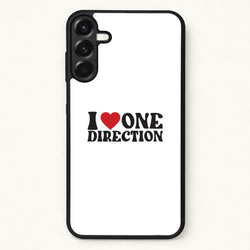 I Love Direction Phone Case for Galaxy A57