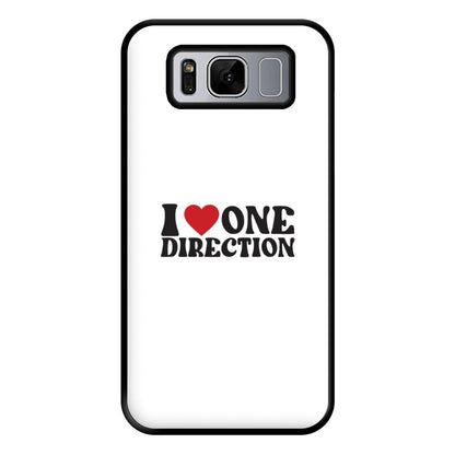 I Love Direction Phone Case for Galaxy S8 Plus