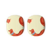 Sausage dog wrapped round - Dachshunds AirPods Max Case 3