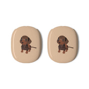 Brown - Dachshunds AirPods Max Case 3