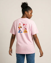 Bear, Tiger, Donkey and Pig Pattern Christmas T-Shirt 1