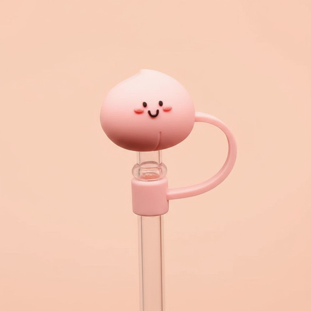 Peach Straw Cover