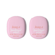 Being A Functional Adult - Aesthetic Quote AirPods Max Case 3