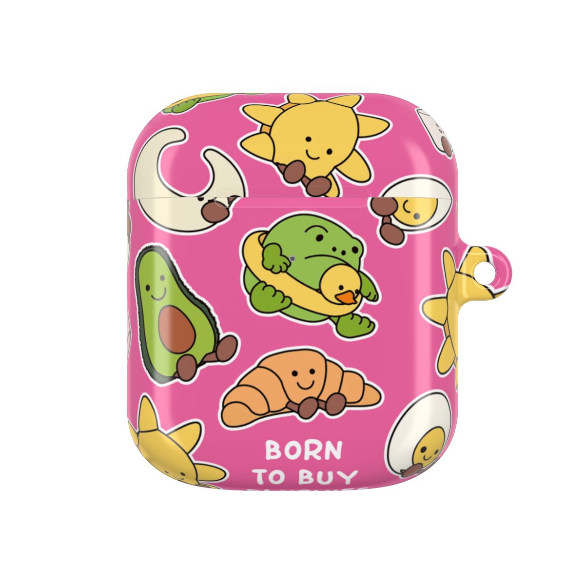 Born To Buy Plushy AirPods Case
