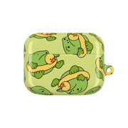 Frog Pattern - Plushy AirPods Case 5