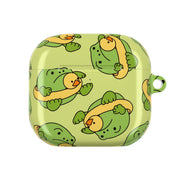 Frog Pattern - Plushy AirPods Case 4