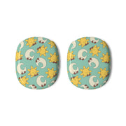 Stars And Moon Pattern - Plushy AirPods Max Case 3