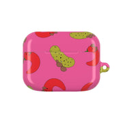 Red Chillis And Pickles Pattern AirPods Case 5