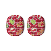 Christmas Plushies Tartan Pattern AirPods Max Case 3