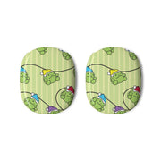 Christmas Frog Plush Fairylights Pattern AirPods Max Case 3