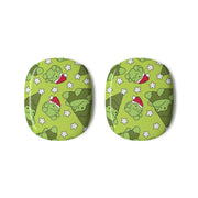 Christmas Frogs And Stars Plush Pattern AirPods Max Case 3