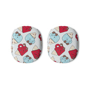 Christmas Drinks Plushies Pattern AirPods Max Case 3