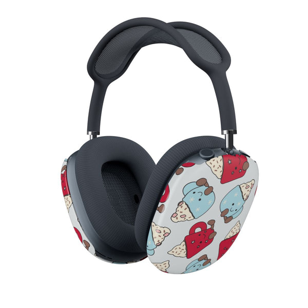 Christmas Drinks Plushies Pattern AirPods Max Case