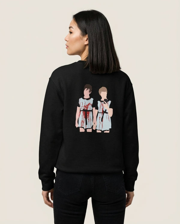 Halloween - S & C Sweatshirt — Black Back, worn