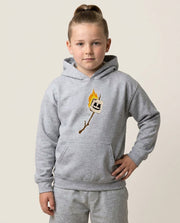 Stay Mello White Helmet DJw - White Helmet DJ Kids Hoodie 1