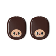 Cute Brown Monster Face AirPods Max Case 3